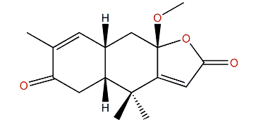 O-Methyl-8-oxofurodysinin lactone
